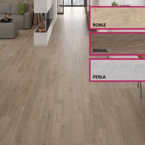 Suelo Porcelánico Imitación Madera Colores Naturales Modelo Acadia