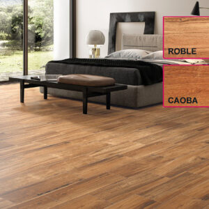 azulejo gres de pasta roja imitación madera Alapana Mirandela 20,5x61,5 Colores