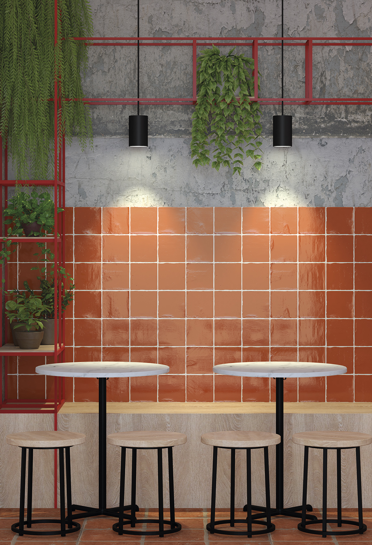 Azulejo tipo Metro para Cocinas Trending Colors 13×13