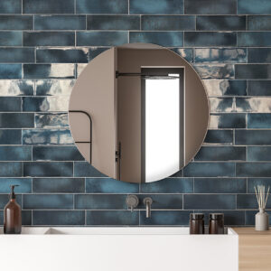 azulejos metro vintage Cosmos Blue